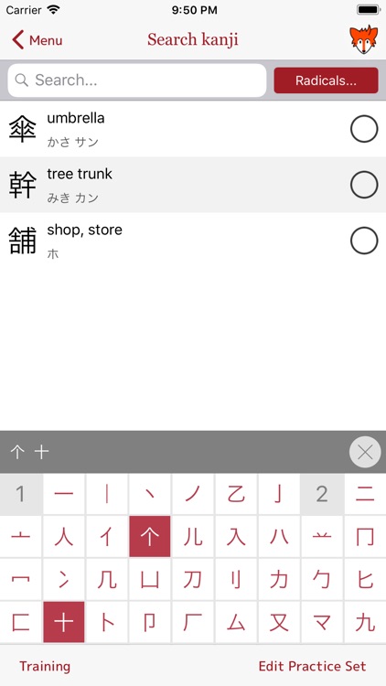 iKanji touch screenshot-8