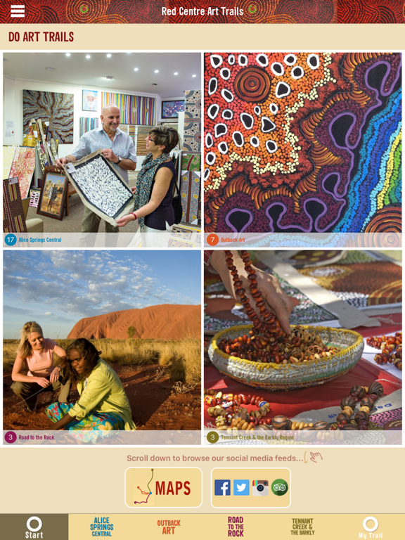 Screenshot #4 pour Red Centre Art Trails