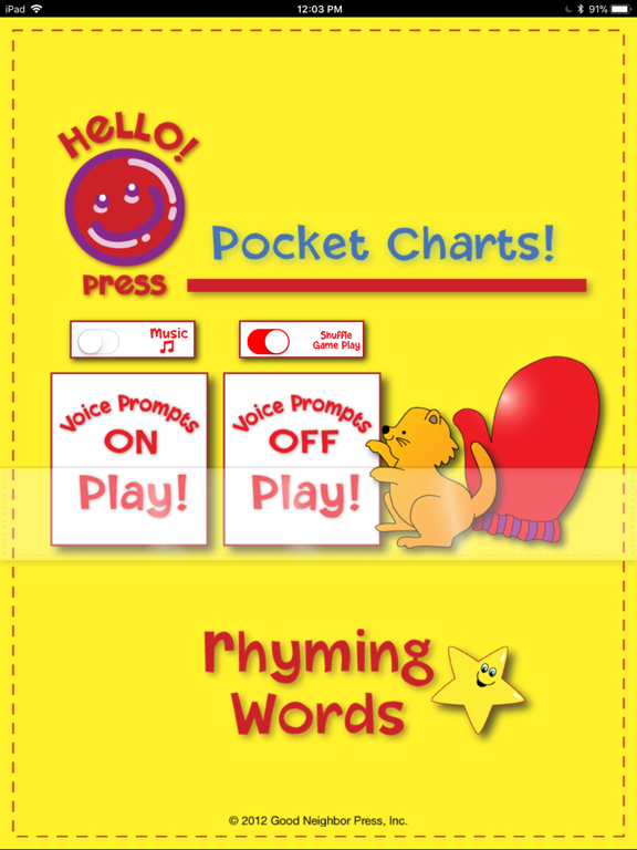 Screenshot #4 pour Pocket Charts! Rhyming Words
