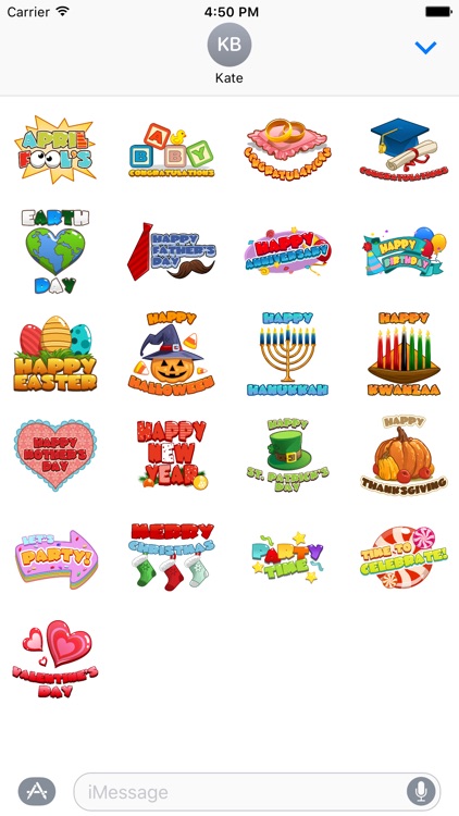 Celebrate Stickers