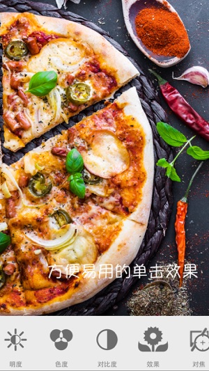 FOODSHOT - 食物照片的1觸摸鏡頭效果(圖1)-速報App