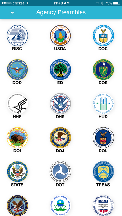RegInfo Mobile iPhone screenshot 5 - Reference app