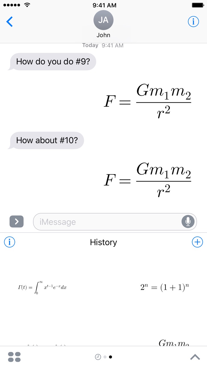iPhone screenshot