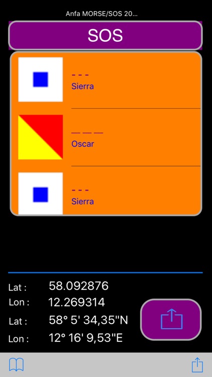 Morse SOS