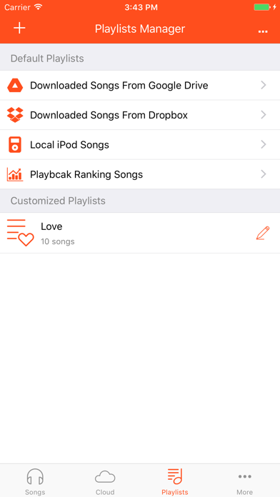 Music Cloud - Songs Player for GoogleDrive,Dropboxのおすすめ画像5