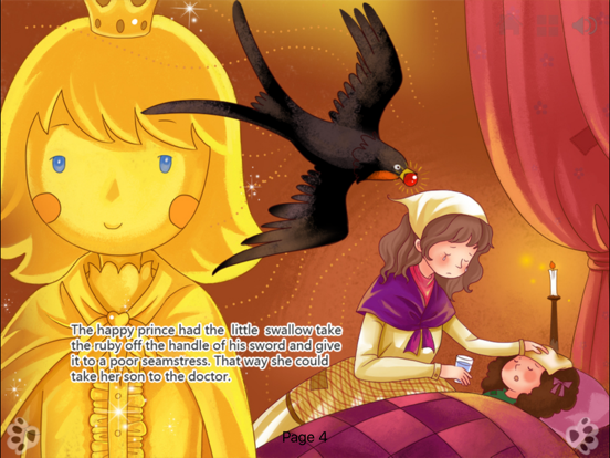 Screenshot #4 pour Happy Prince Bedtime Fairy Tale iBigToy