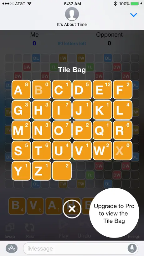 Words for iMessage Game