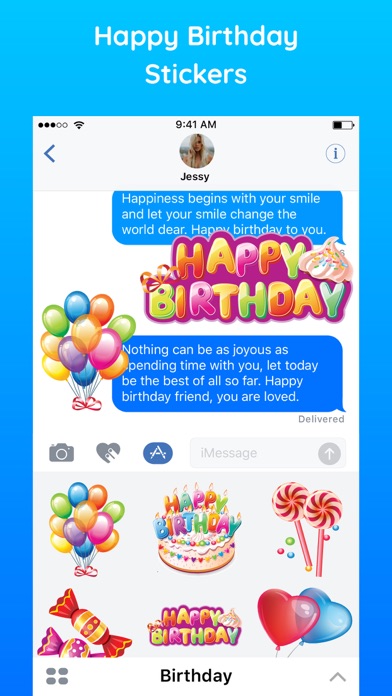 Wishes for Happy Birthday Appのおすすめ画像2