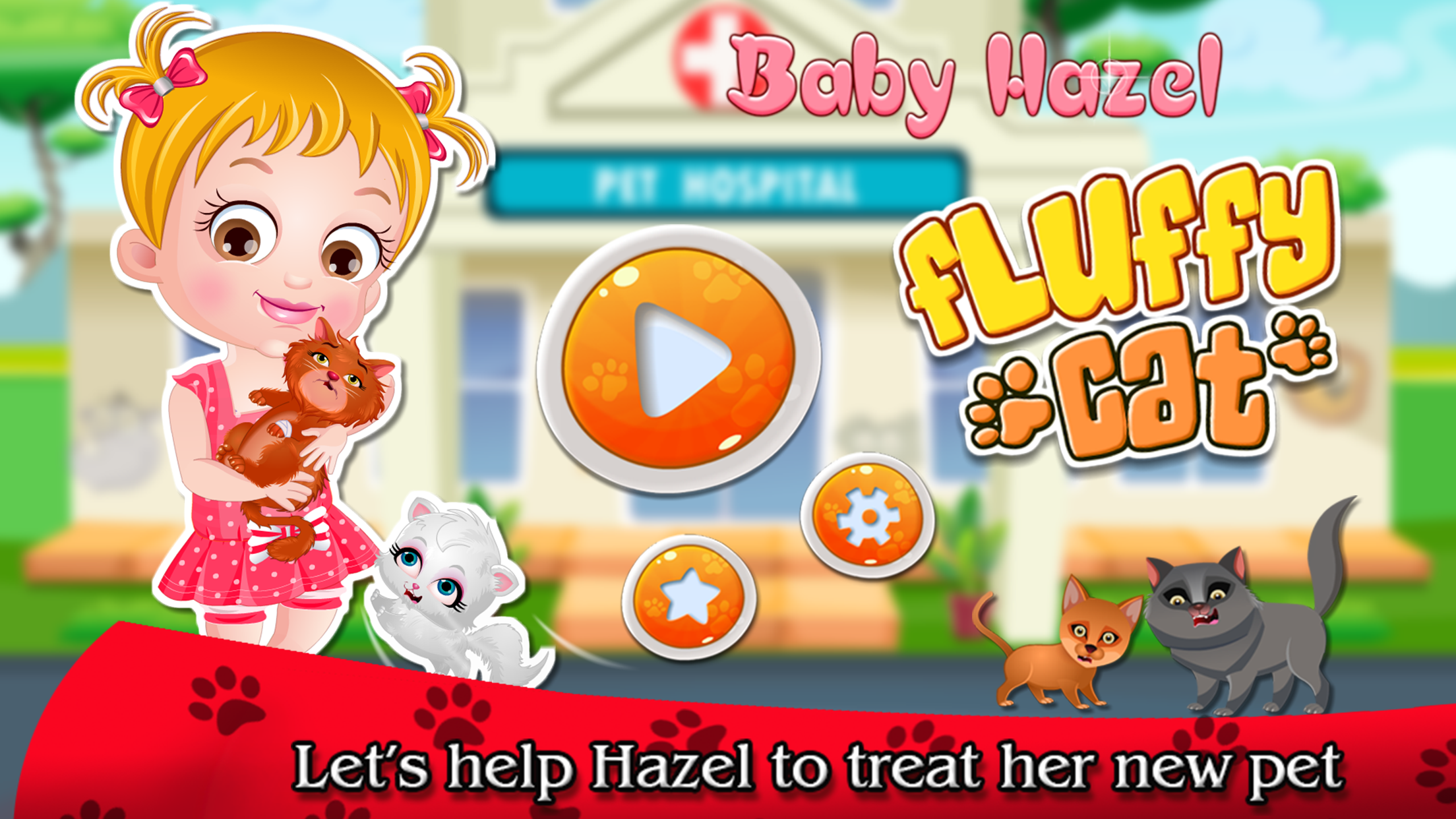 Baby Hazel Fluffy Cat screenshot 5