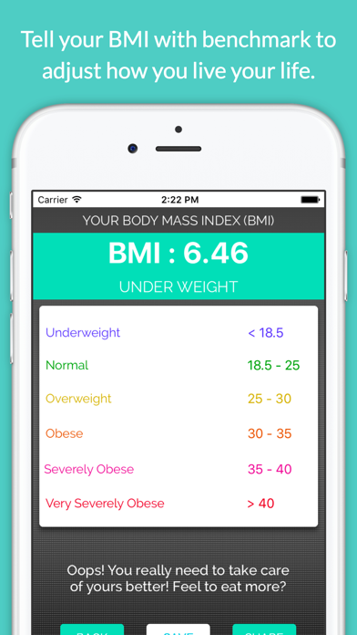 BMI Calculator Free – Calculate for Ideal Weightのおすすめ画像2