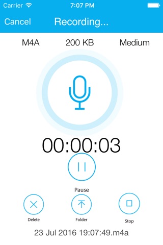 Audio Recorder HD & Voice Memo screenshot 2