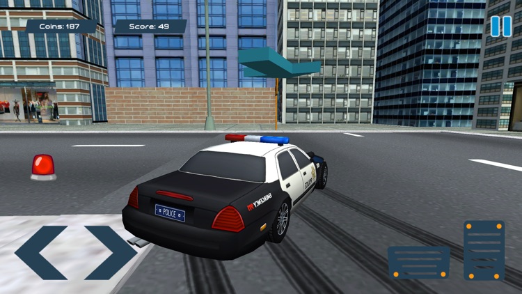 Police Car Chase Driver- Drift
