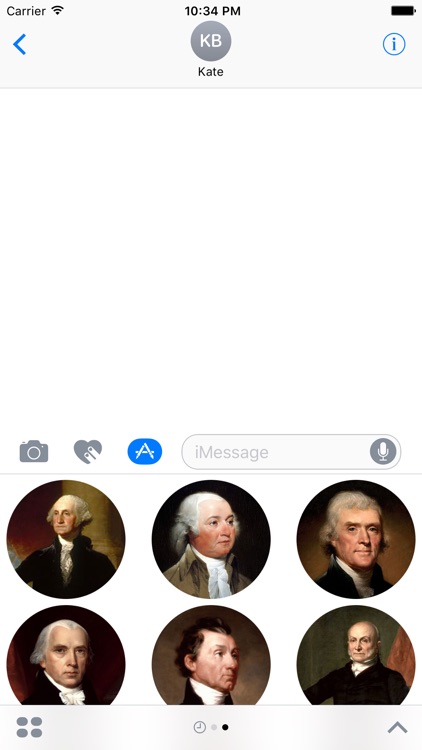 Presidents Stickers