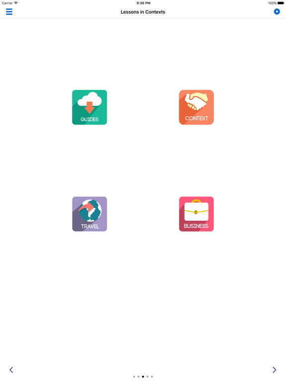 English Study for Thai - การเรียนภาษาอังกฤษ iPad screenshot 5 - Reference app