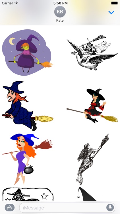 Witch Stickers