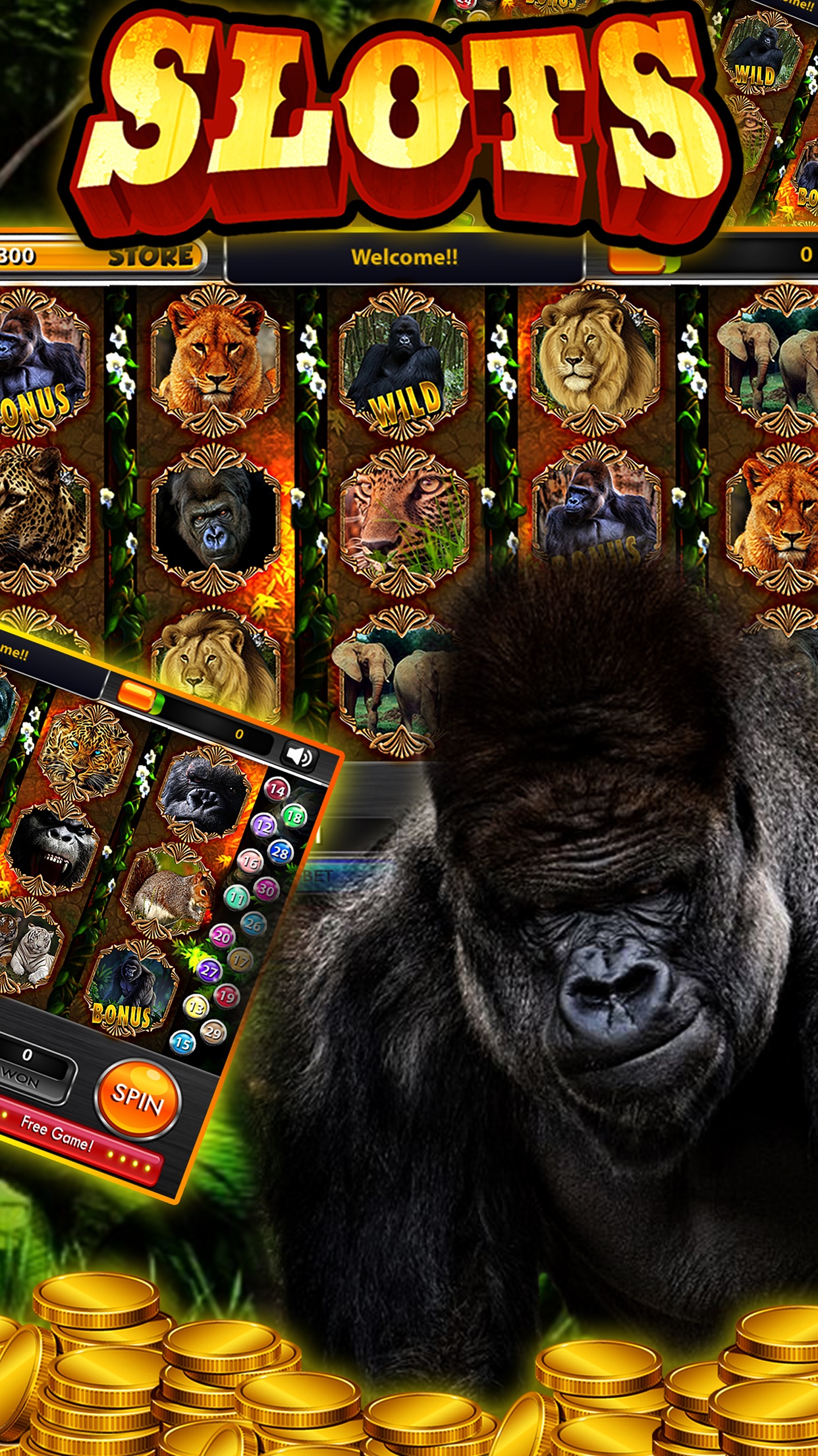 Super Gorilla Slots Super Gorilla Slots