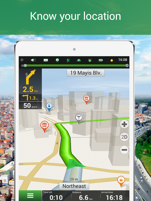 Screenshot #4 pour Navitel Navigator Turkey - GPS navigasyon