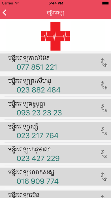 Khmer Emergency Phone Numbersのおすすめ画像4