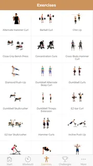 huge arms workout guide iphone screenshot 2
