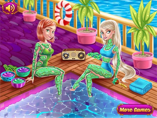 Princess SPA Salon & MakeOver iPad screenshot