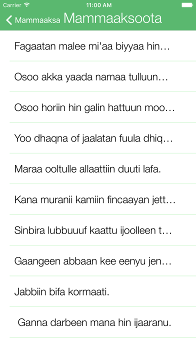 How to cancel & delete Oromo Proverbs - Mammaaksa Afaan Oromoo from iphone & ipad 3