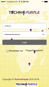 Vffy - TechnoPurple Vehicle Tracking App screenshot #1 for iPhone