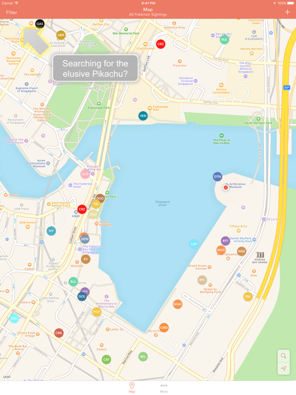 PokéDoké - Crowdsourced Map for Pokémon GOのおすすめ画像1