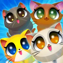 Cute Cats Match-4 app icon