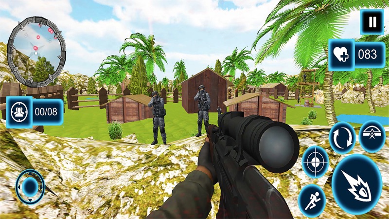 Commando Mission Sniper Shoot2 screenshot 2