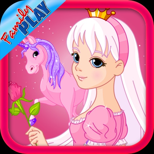 Princess Matching and Learning Game for Kids app icon