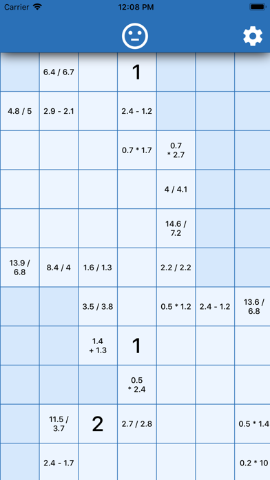 Math Minesweeper screenshot 2