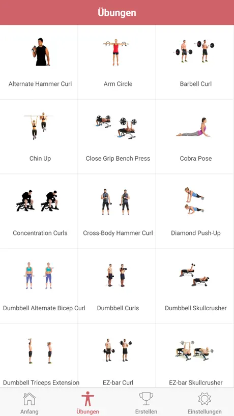 30 Tage Arm-Challenge