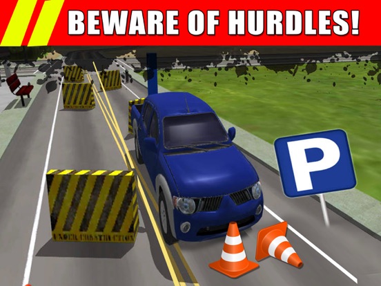 Jeep Drive Verkeer Parking Simulator auto rijden iPad app afbeelding 4