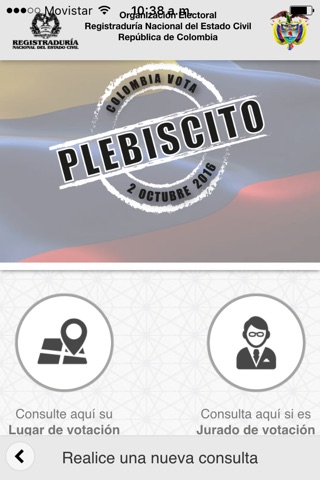 Infovotantes Plebiscito screenshot 2