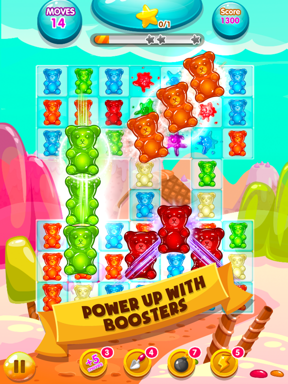 Screenshot #5 pour Toy Jelly Bear POP - Funny Blast Match 3 Free Game