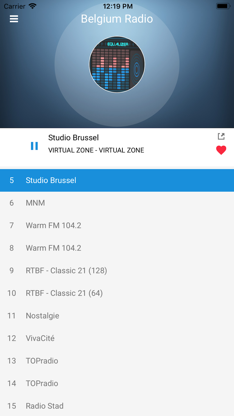 Belgium Radio Station: Belgian screenshot 4