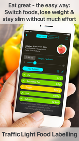 Traffic Light Calorie Counter & Food Guide screenshot