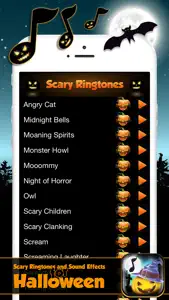 Scary Ringtone.s and Sound Effect.s for Halloween screenshot #3 for iPhone