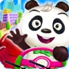 Mr.Panda Fun Run - Hungry Bamboo Jungle Feed Him Fat