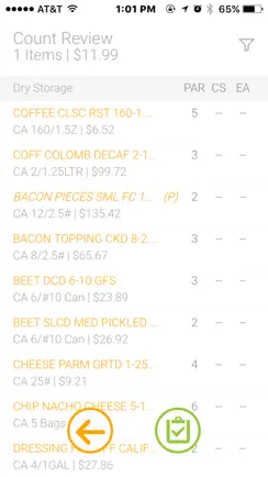 HotSchedules Inventory iPhone image 3