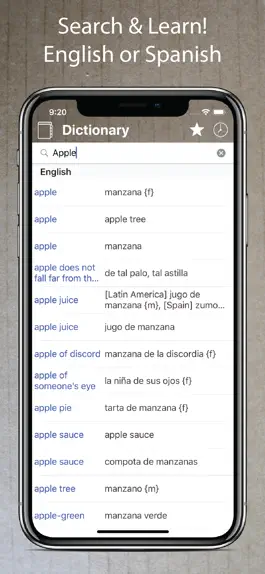 Game screenshot Spanish English Dictionary + + mod apk