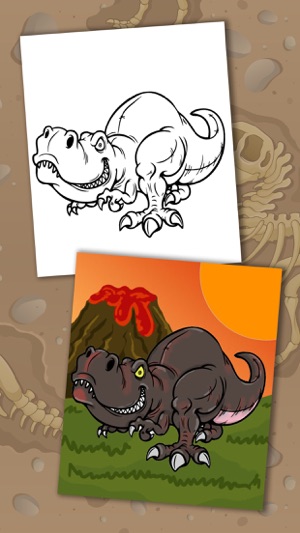 Pintar dinosaurios mágico – dibujos para colorear(圖3)-速報App