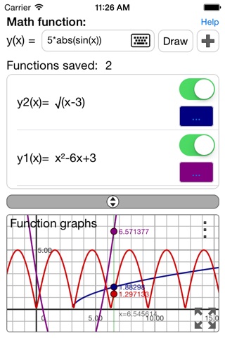 Function Easy Grapher screenshot 2