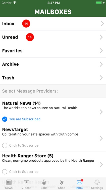 NaturalNews APP