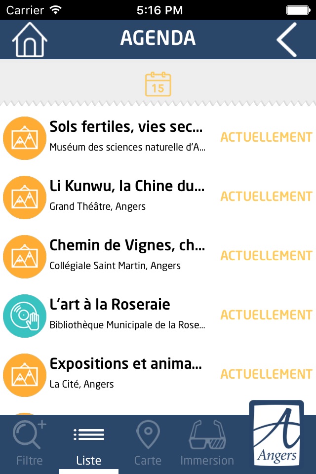 Angers l'agenda screenshot 2