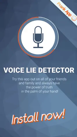 Game screenshot Voice Lie Detector Prank mod apk