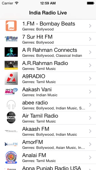 India Radio Live Player (Tamil / Hindi / Indian)のおすすめ画像1