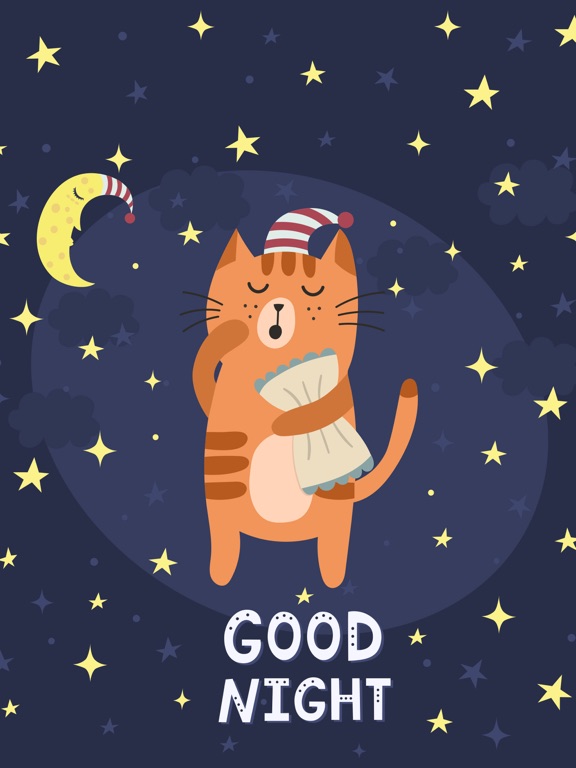 Good Night quotes & images – Sweet dreams phrases iPad screenshot 4 - Entertainment app