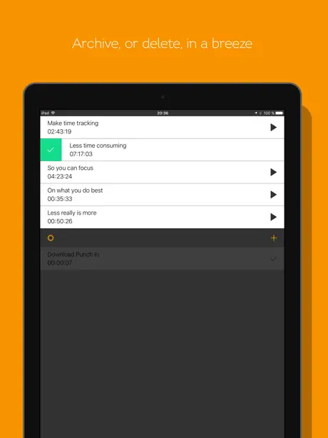 Punch In - Time Tracker