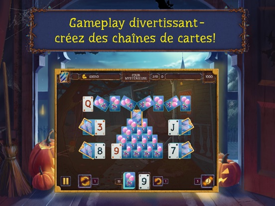 Screenshot #5 pour Solitaire game Halloween 2 Gratuit HD